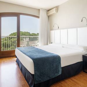 Chambre double avec vue sur la mer Hotel ILUNION Caleta Park S'Agaró